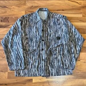Liberty Realtree Trebark Vintage 80s Camo Hunting Shirt Long Sleeve